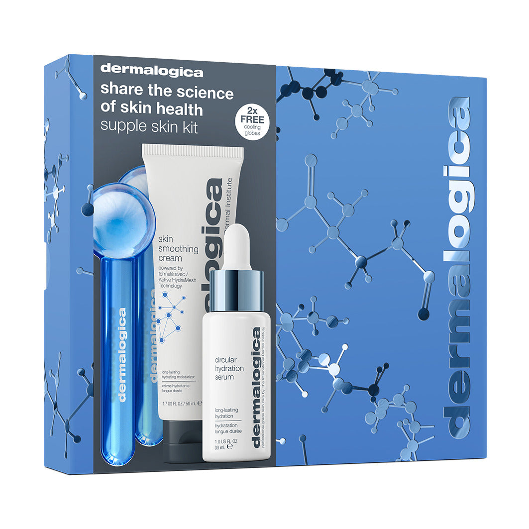 DERMALOGICA Cooling Globe Kit – der ultimative Feuchtigkeitsboost für Deine Haut und enthält als gratis Zugabe die Dermalogica Cooling Globes., Set, Box