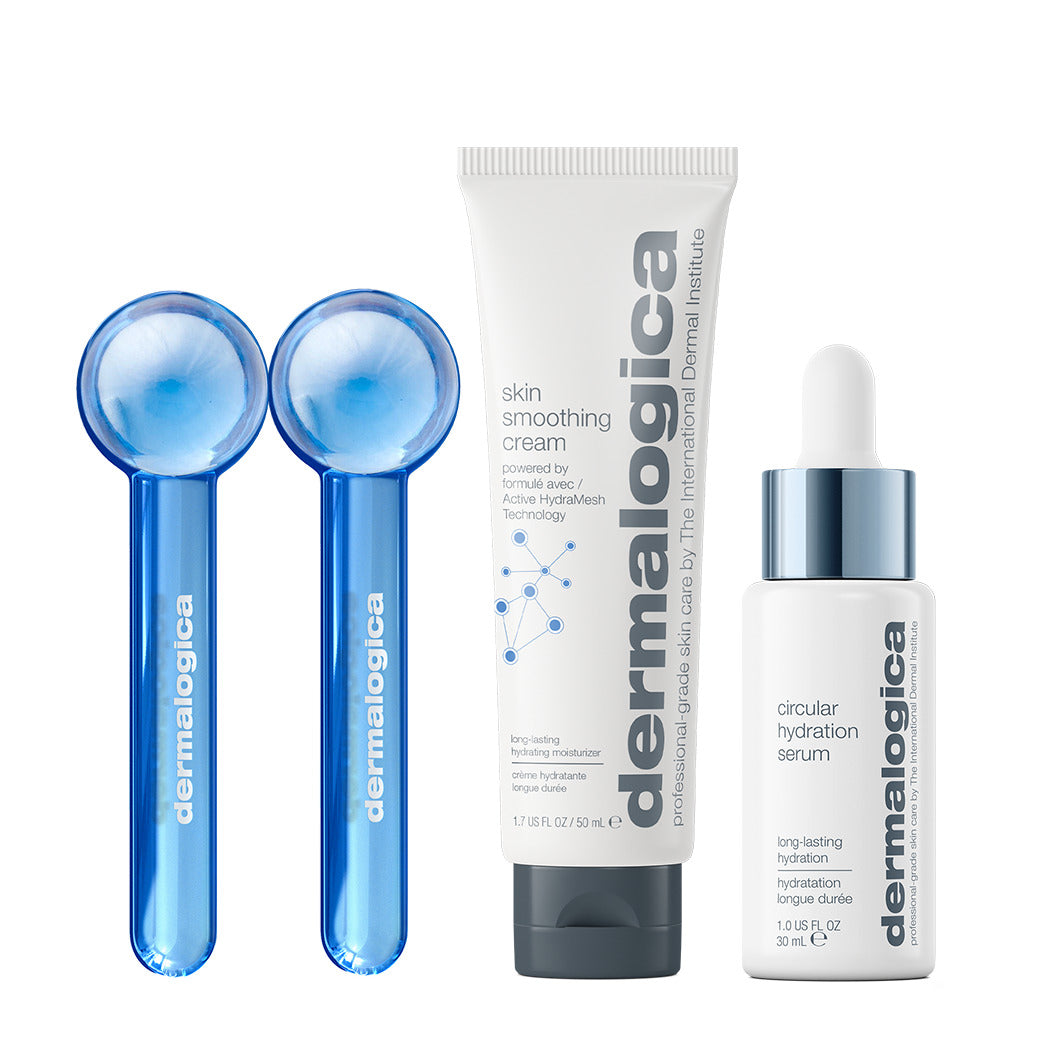 DERMALOGICA Cooling Globe Kit – der ultimative Feuchtigkeitsboost für Deine Haut und enthält als gratis Zugabe die Dermalogica Cooling Globes., Set, Produkte einzeln