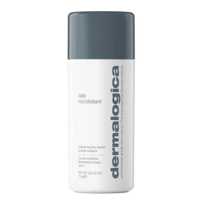 DERMALOGICA Daily Microfoliant – Gesichtspeeling mit mechanisch-enzymatischem Peeling-Effekt befreit die Haut von abgestorbenen Hautschüppchen, verfeinert das Hautbild und sorgt für einen strahlenden, gleichmäßigen Teint., 74gr.