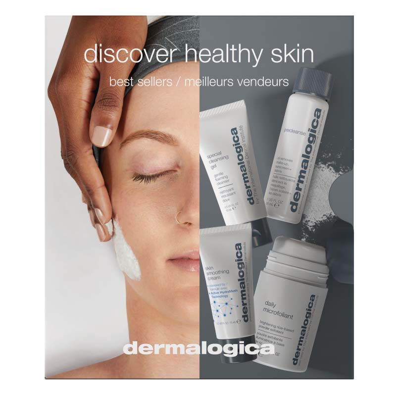 DERMALOGICA Discover Healthy Skin Set – Mit dieser speziellen Pflege-Kollektion der beliebtesten und bekanntesten Produkte, hat Dermalogica Dir eine Hautpflege-Routine zusammengestellt, die für alle Hautzustände geeignet ist., Set, Box
