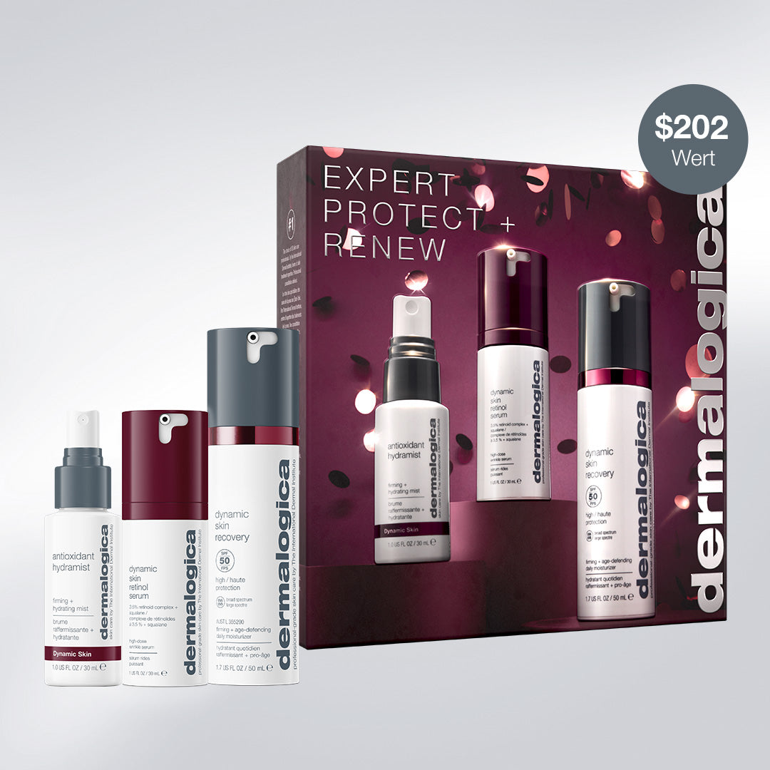 DERMALOGICA Expert Protect + Renew - Dynamic Skin Recovery Set, -, Umkarton und Einzelprodukte