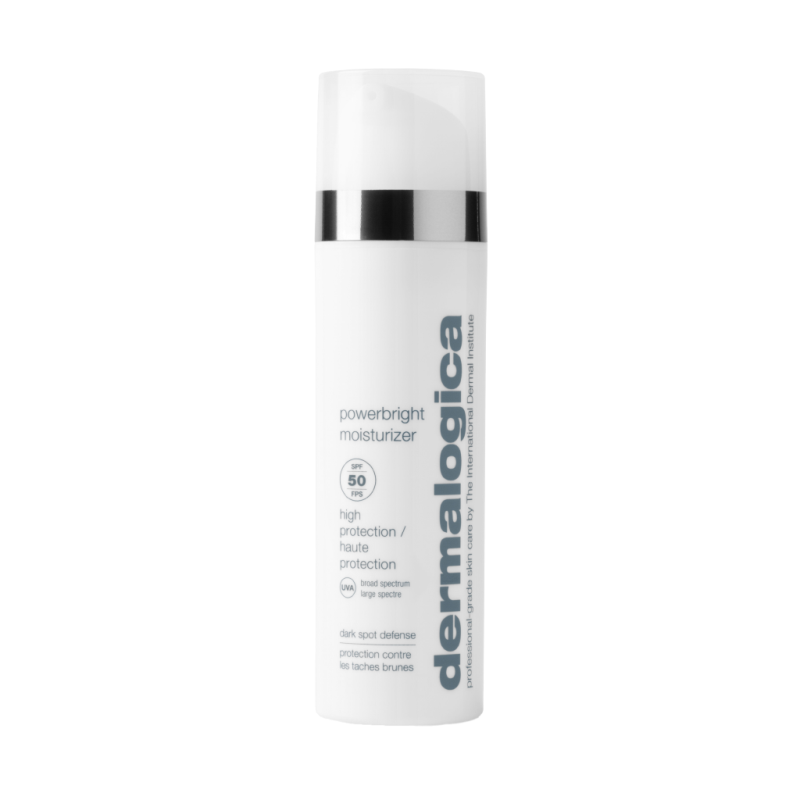 DERMALOGICA Powerbright Dark Spot Moisturizer SPF50 – hilft, dunkle Flecken zu bekämpfen und die Haut vor der Sonne zu schützen, um weiteren Pigmentflecken vorzubeugen., 50ml