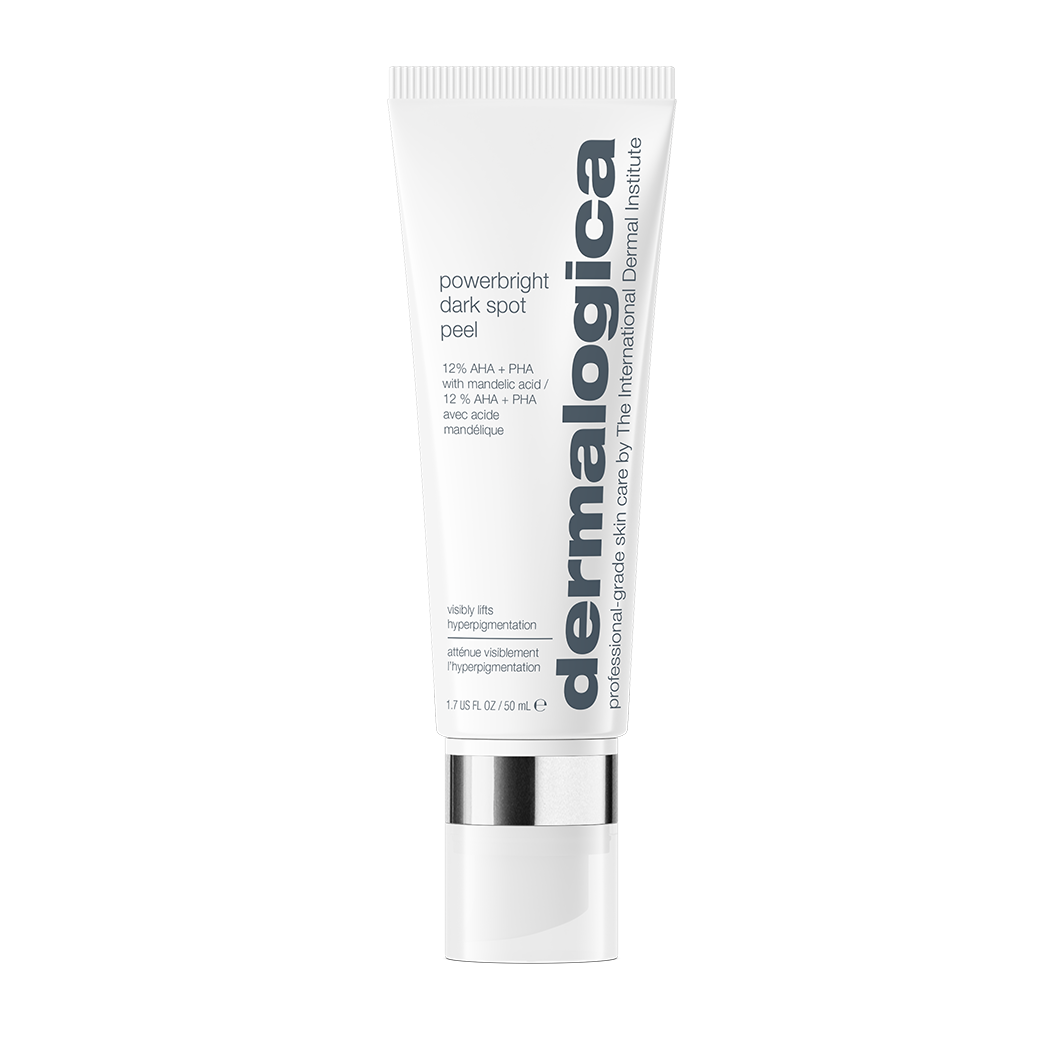 DERMALOGICA PowerBright dark spot peel – effektive Behandlung gegen Pigmentflecken für zu Hause. Es hilft, oberflächliche Hyperpigmentierung sichtbar zu beseitigen - einschließlich UV-bedingter dunkler Flecken, 50ml