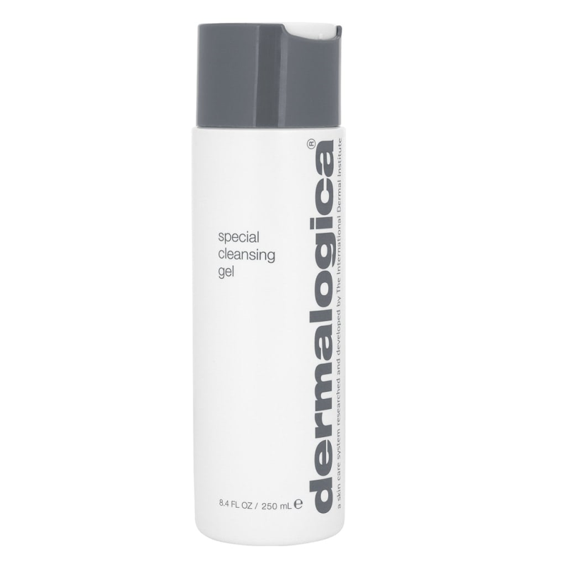 DERMALOGICA Special Cleansing Gel – Das seifenfreie Reinigungsgel wäscht alle Verschmutzungen weg, ohne die Haut anzugreifen oder auszutrocknen., 250ml