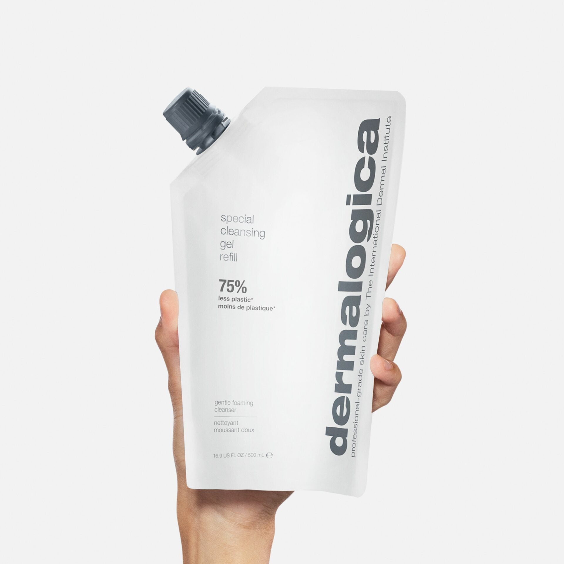 DERMALOGICA Special Cleansing Gel – Das seifenfreie Reinigungsgel wäscht alle Verschmutzungen weg, ohne die Haut anzugreifen oder auszutrocknen., 500ml, Refill 1