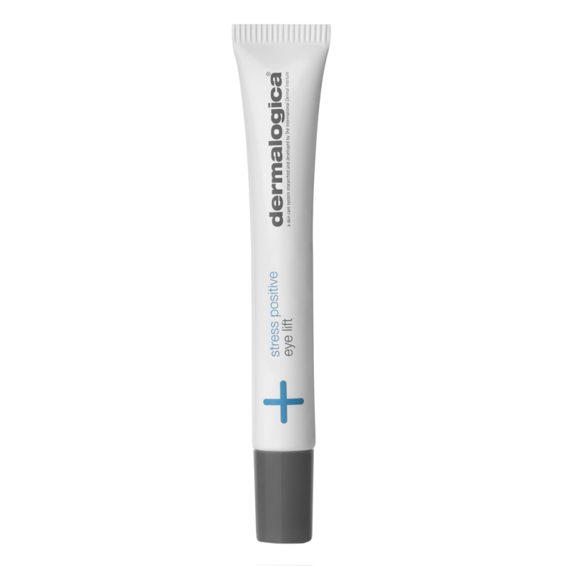 DERMALOGICA Stress Positive Eye Lift – Dieses intensiv wirkende und angenehm kühlende Cremegel, das als Augenpflege und -maske verwendet werden kann, wirkt sichtbar straffend und energiespendend., 25ml