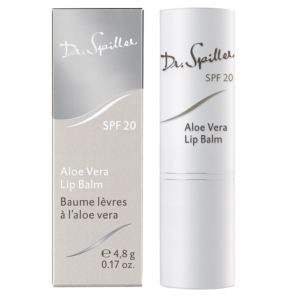 DR SPILLER Aloe Vera Lip Balm  – SPF 20, 4,5g