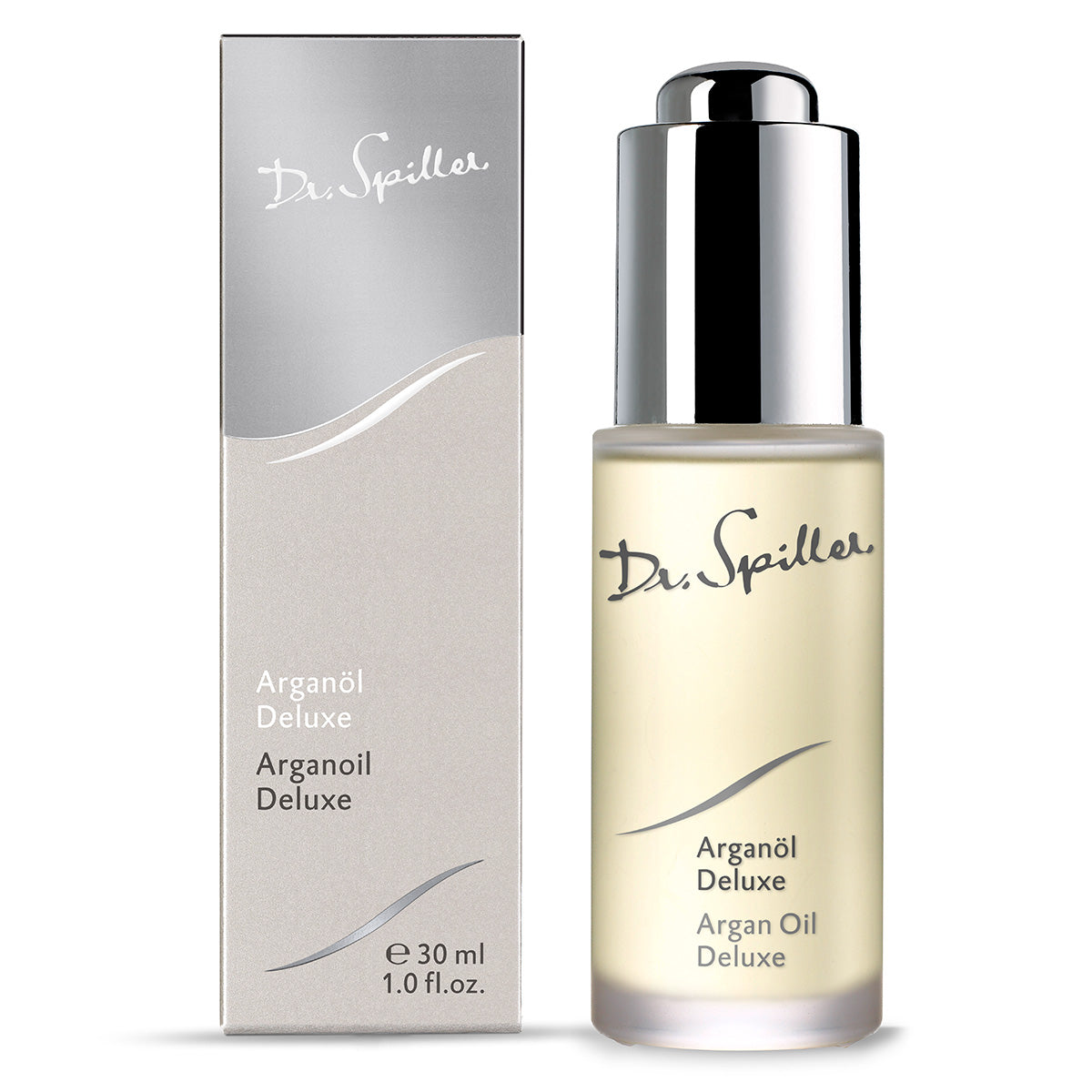 DR SPILLER Arganöl Deluxe Spender und Umverpackung , 30 ml