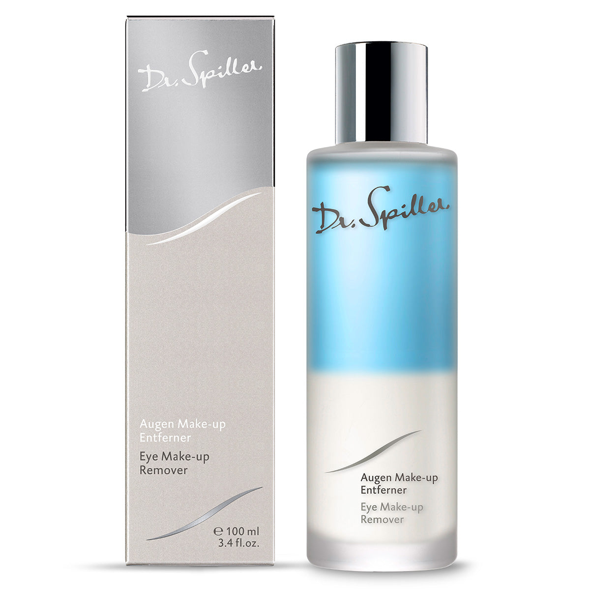 DR SPILLER Augen Make-Up Entferner Spender und Umverpackung, 100 ml