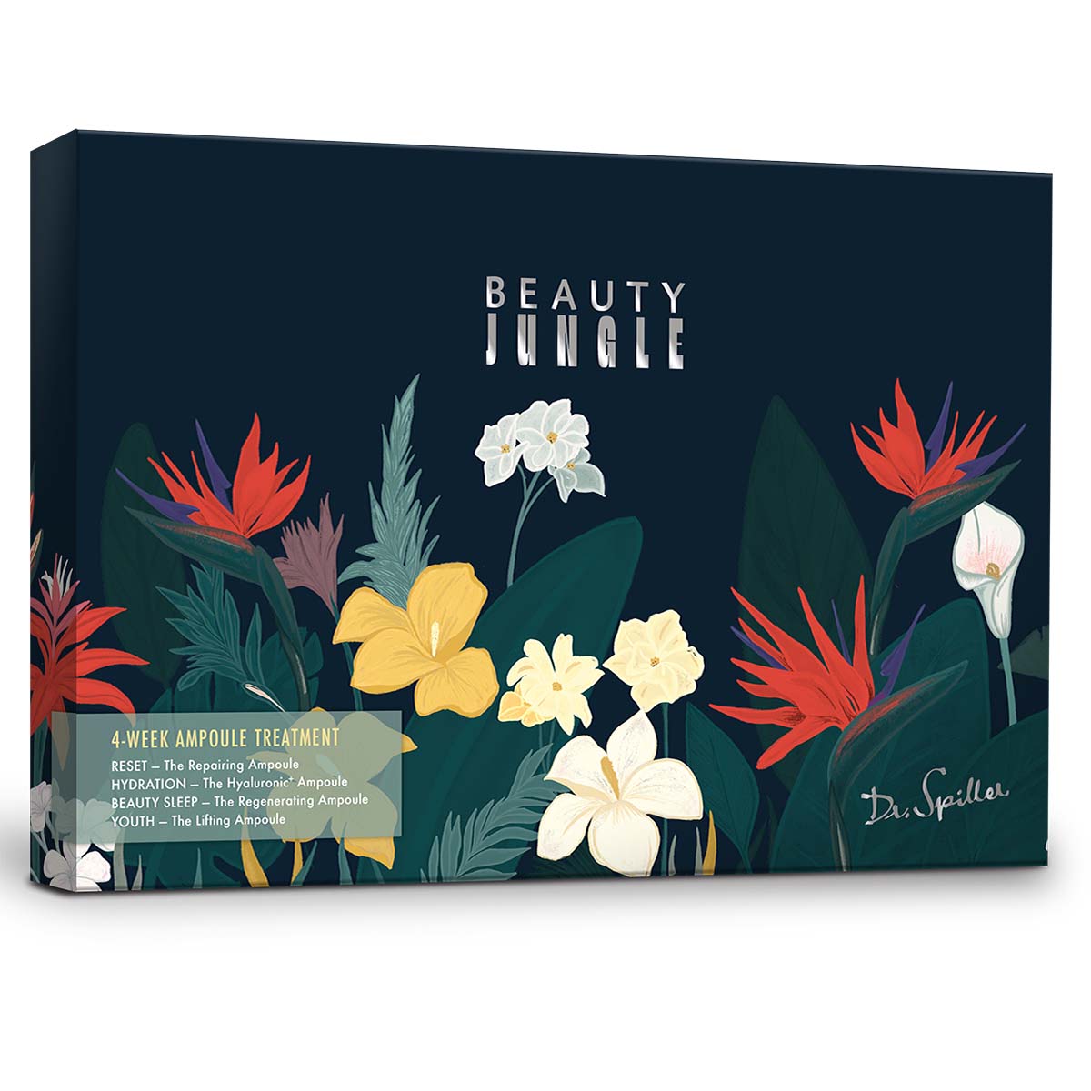 DR SPILLER Beauty Jungle 4-week Ampoule Treatment – Umverpackung, 28x2ml