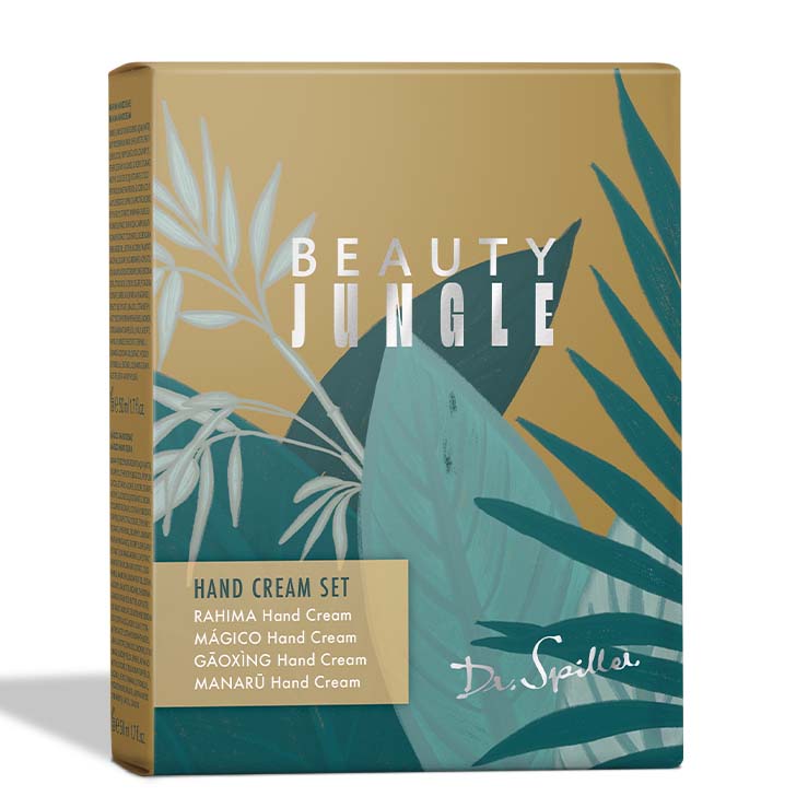 DR SPILLER Beauty Jungle Handcreme Set – Geschenkbox, 4x50ml