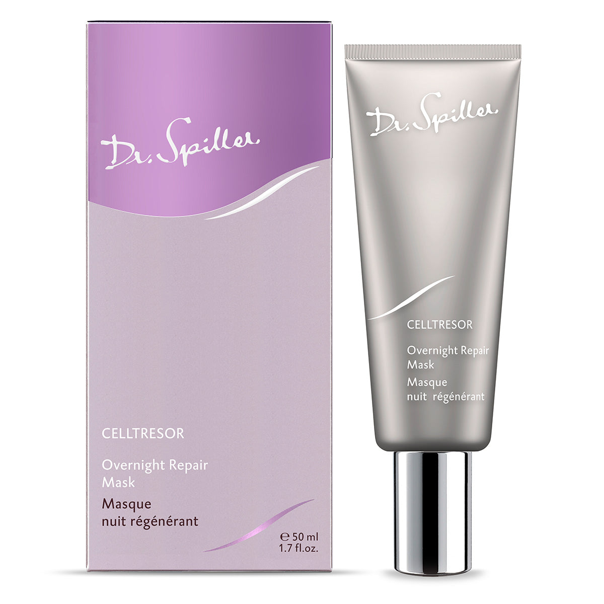 DR SPILLER CELLTRESOR Overnight Repair Mask Tube und Umverpackung, 50 ml