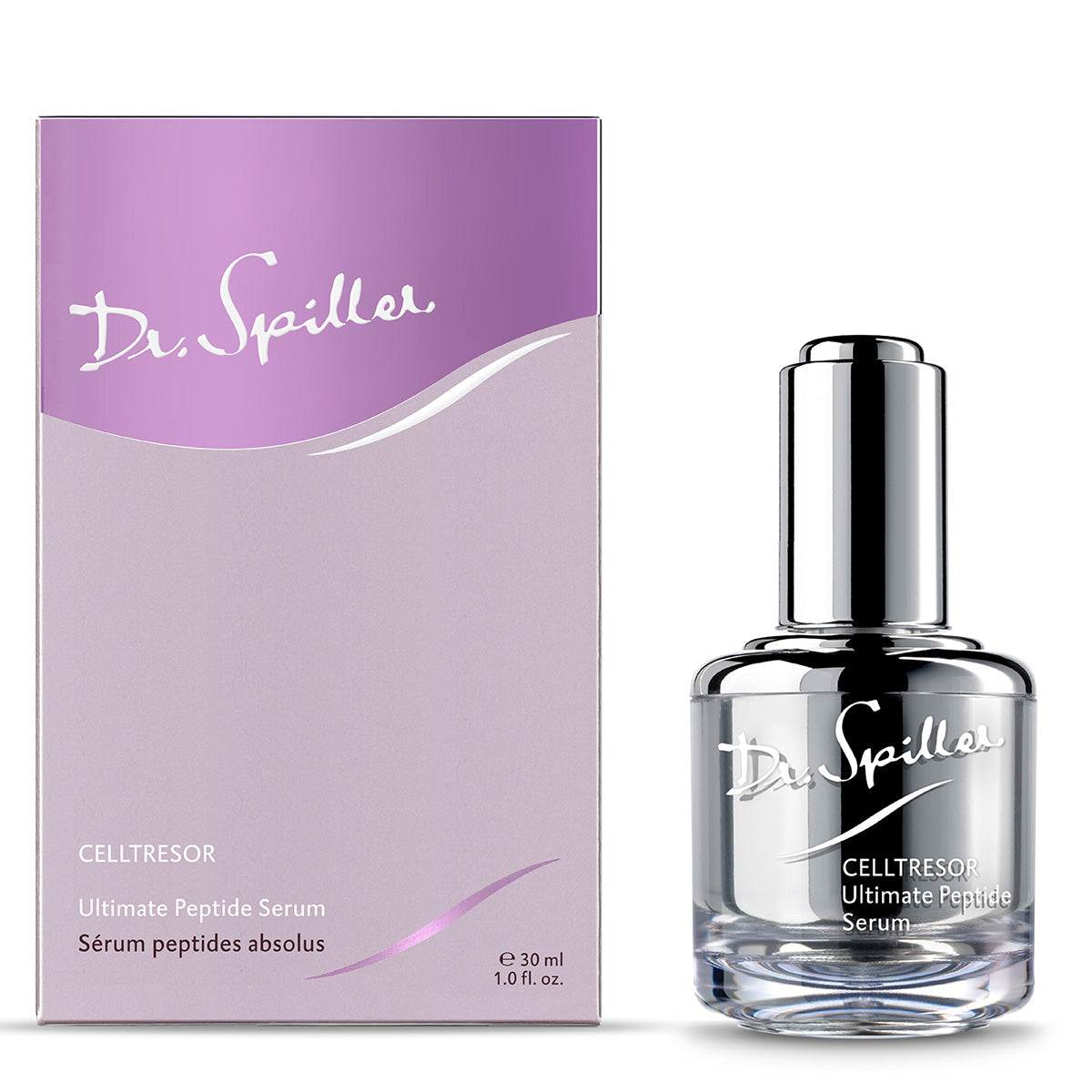 DR SPILLER CELLTRESOR Ultimate Peptide Serum Umkarton mit Spender, 30 ml