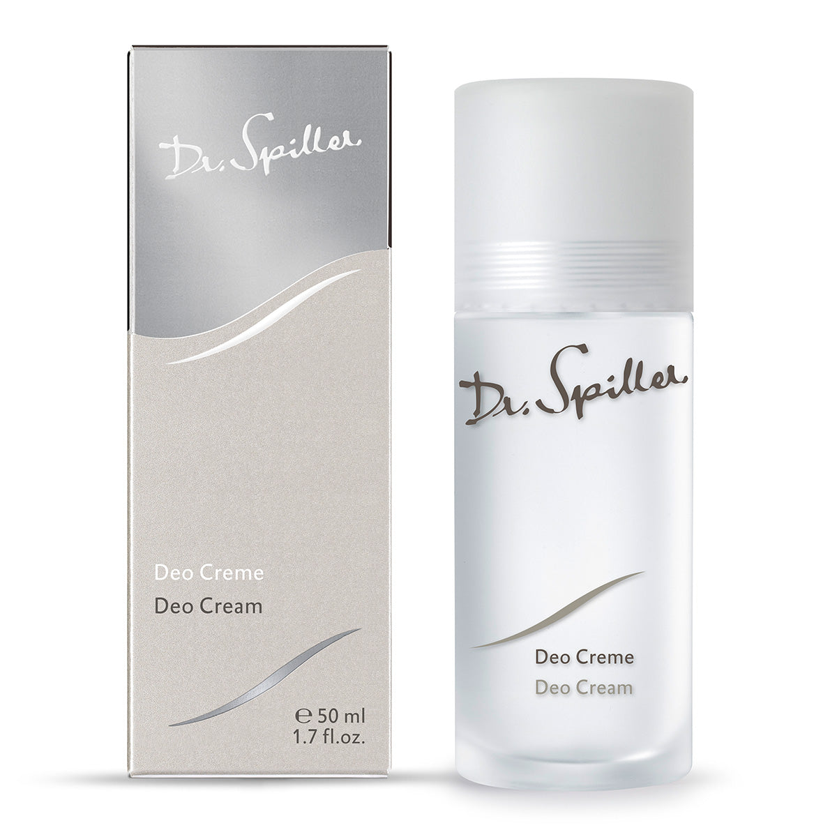DR SPILLER Deo Creme  – Spender und Umverpackung, 50 ml