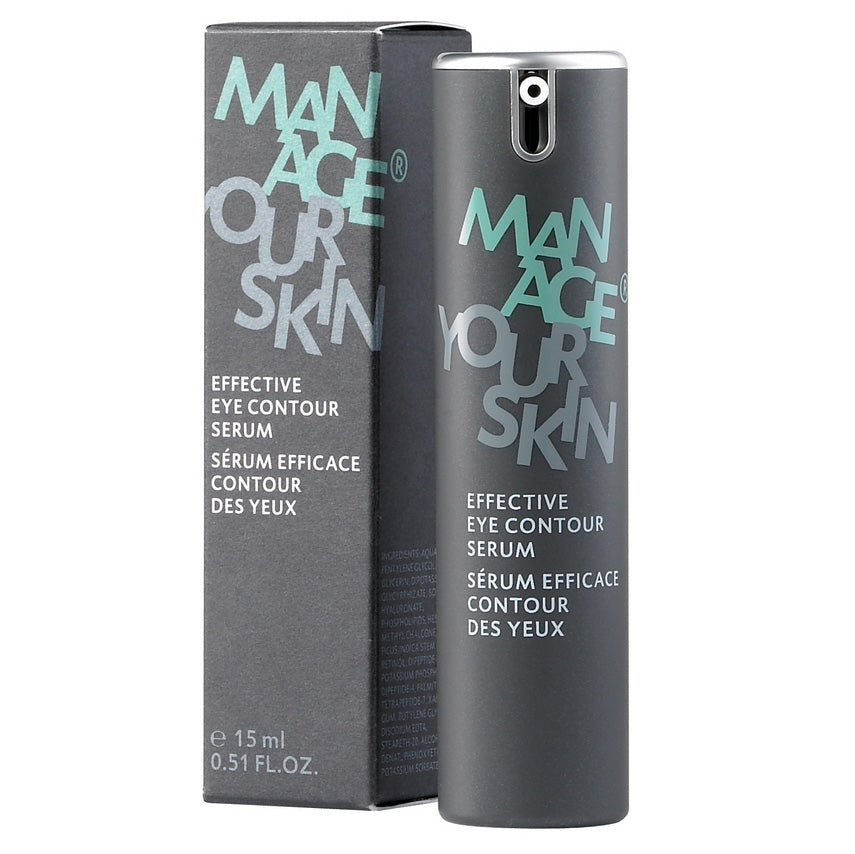DR SPILLER Effective Eye Contour Serum – Spender und Umverpackung, 15ml