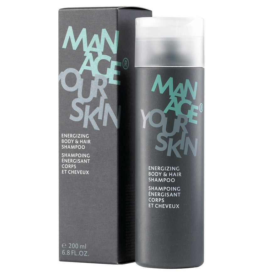 DR SPILLER Energizing Body & Hair Shampoo Spender und Umverpackung, 200 ml