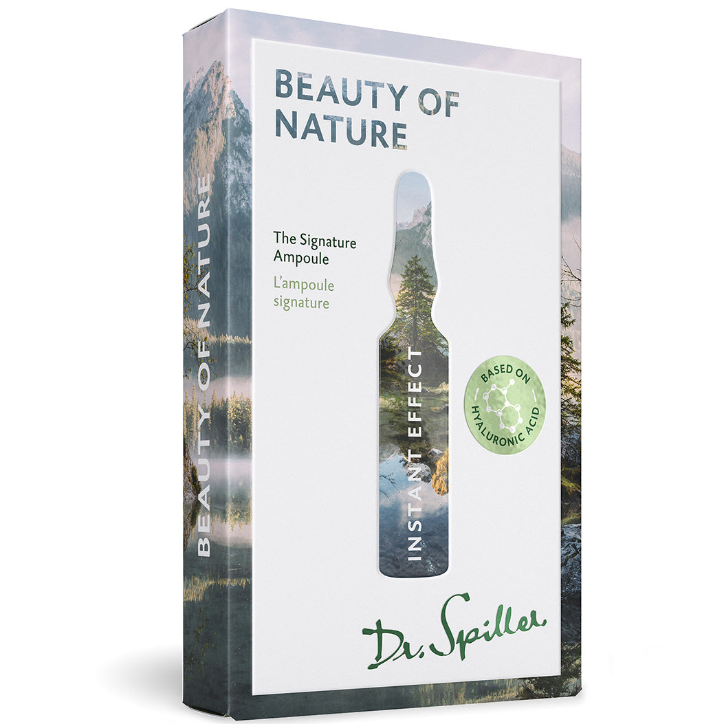 DR SPILLER Instant Effect - Beauty of Nature - The Signature Ampoule Umverpackung, 7 x 2 ml