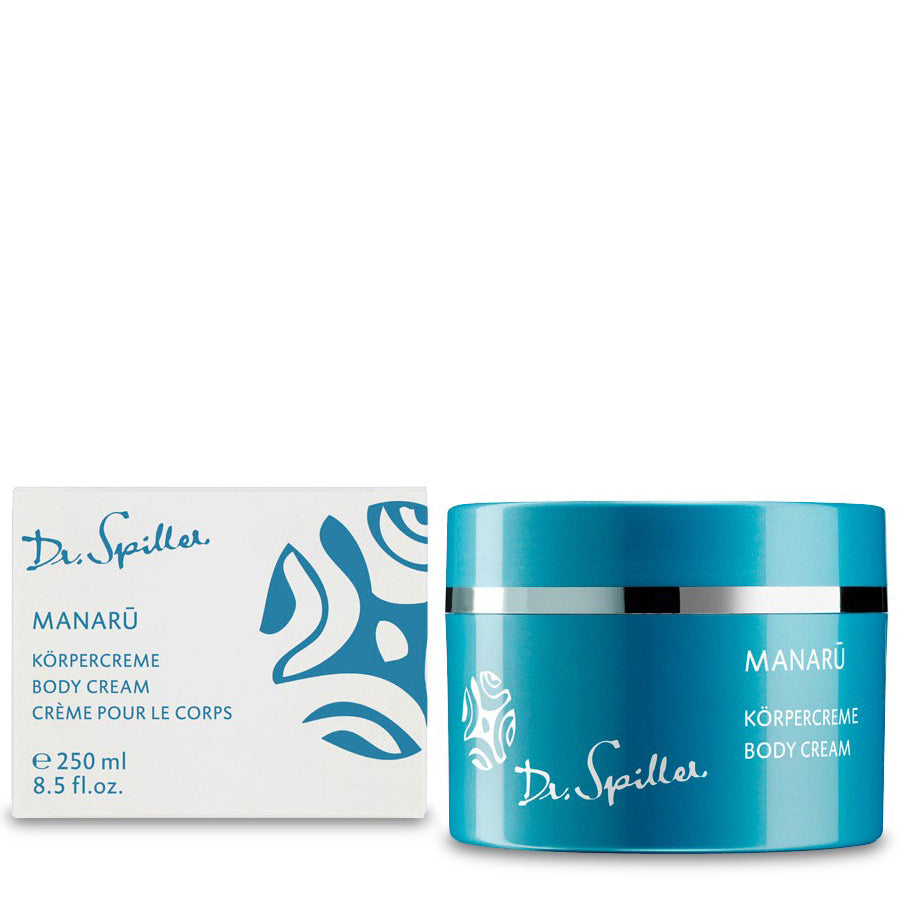 DR SPILLER MANARŪ Körpercreme – mit Duft, 250 ml