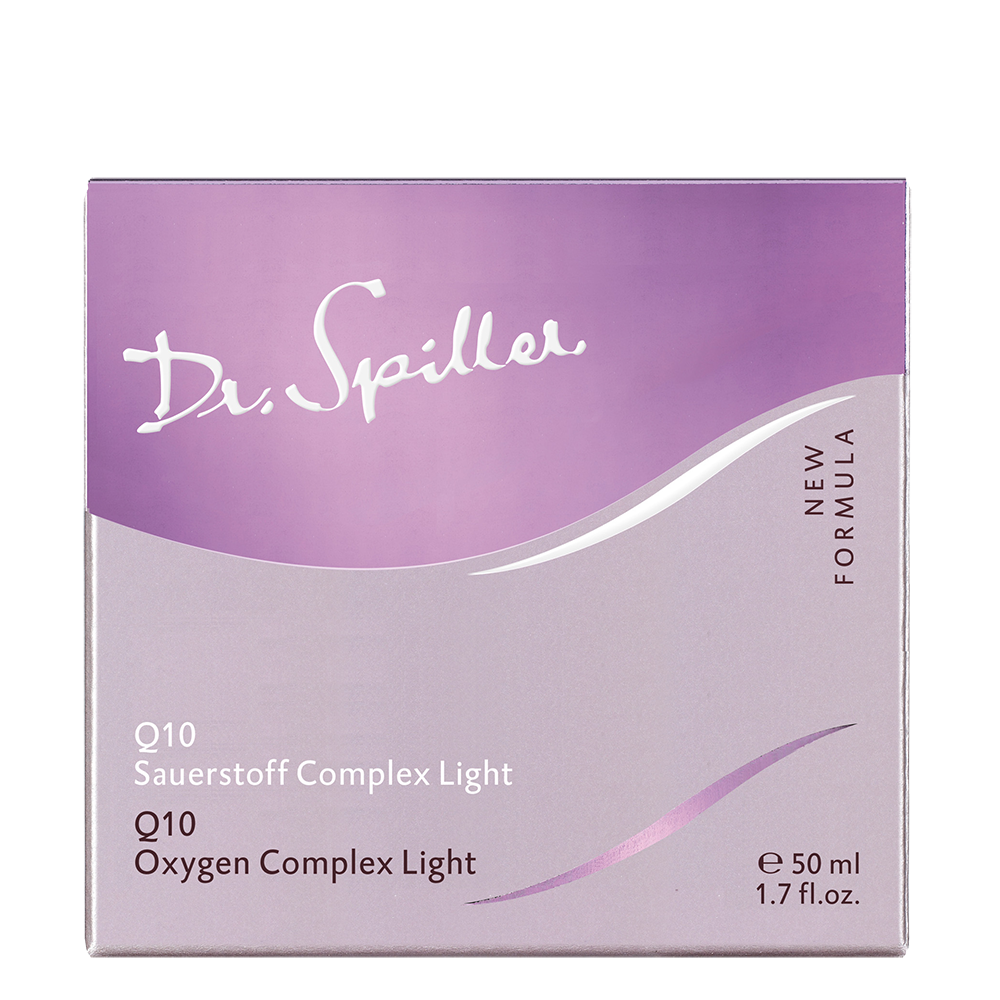 DR SPILLER Q10 Sauerstoff Complex Light – für trockene Mischhaut, 50 ml, Umverpackung