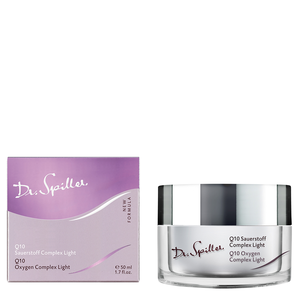 DR SPILLER Q10 Sauerstoff Complex Light – für trockene Mischhaut, 50 ml