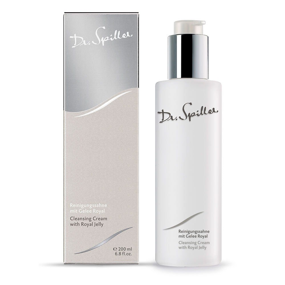 DR SPILLER Reinigungssahne mit Gelee Royal  – für reife Haut, 200 ml