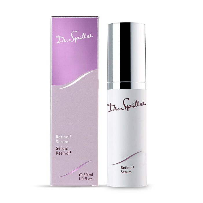 DR SPILLER Retinol+ Serum  – Umverpackung und Spender, 30ml