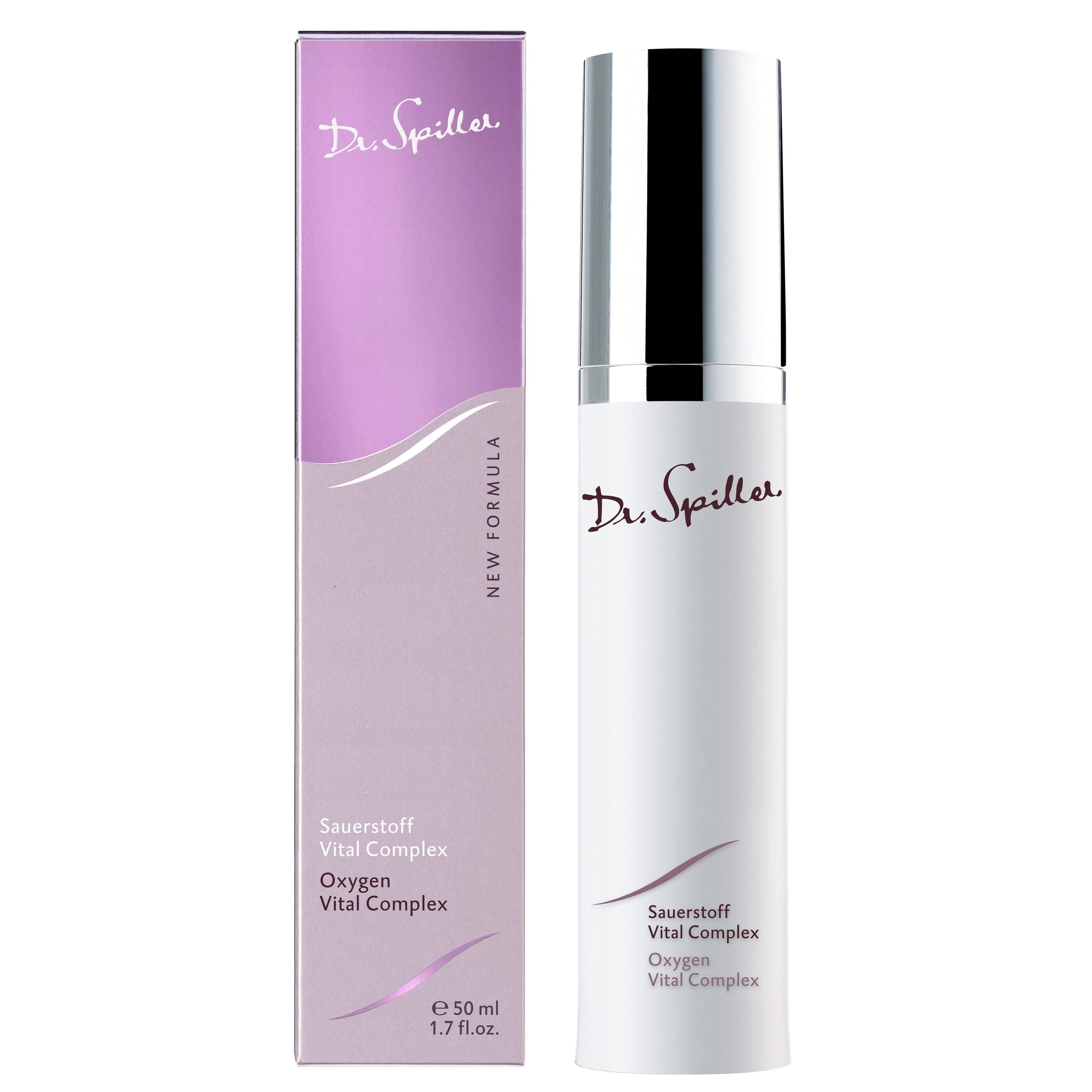 DR SPILLER Sauerstoff Vital Complex  – Intensivpflege für gereizte Haut, 50 ml