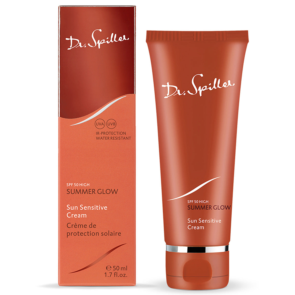 DR SPILLER Summer Glow Sun Sensitive Cream – SPF50, 50 ml