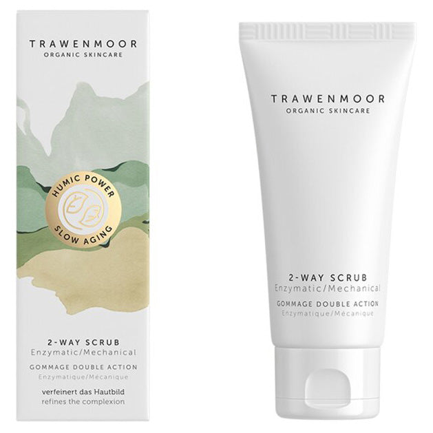 DR SPILLER TRAWENMOOR 2-way scrub Tube und Umverpackung, 50 ml