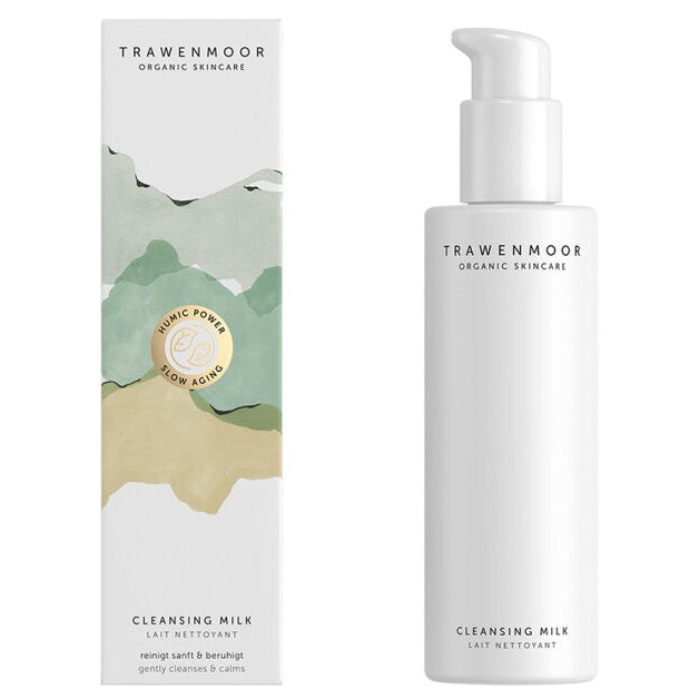 DR SPILLER TRAWENMOOR Cleansing Milk – Spender und Umverpackung, 200 ml