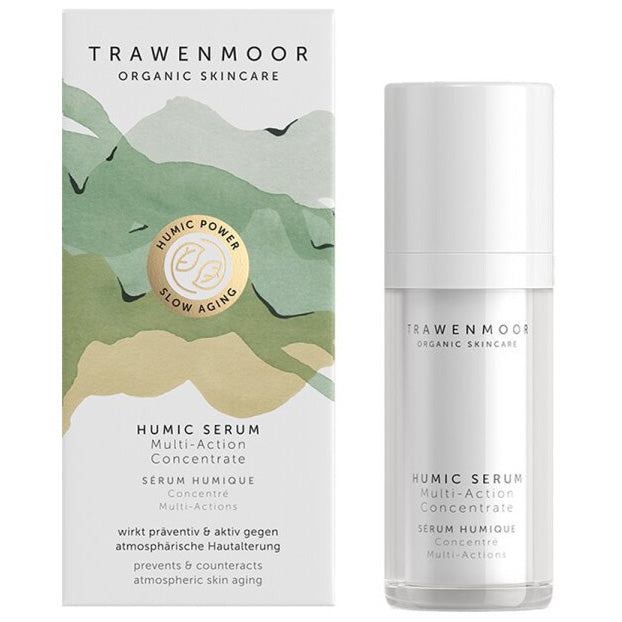 DR SPILLER TRAWENMOOR Humic Serum Umverpackung und Spender , 30 ml