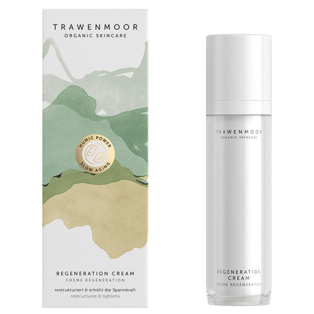 DR SPILLER TRAWENMOOR Regeneration Cream – Spender und Umverpackung , 50ml