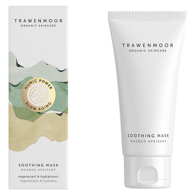 DR SPILLER TRAWENMOOR Soothing Mask – Tube und Umverpackung, 50 ml