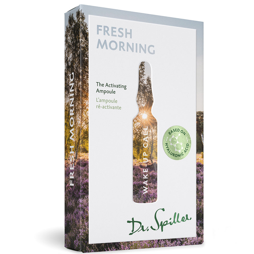 DR SPILLER Wake-up Call - Fresh Morning - The Activating Ampoule Umverpackung, 7 x 2 ml