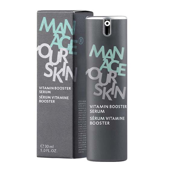 Dr. Spiller Vitamin Booster Serum Pumpspender und Umkarton, 30ml