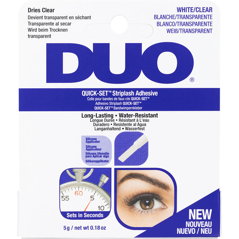 DUO Quick Set Wimpernkleber – transparent, 5g, Umkarton