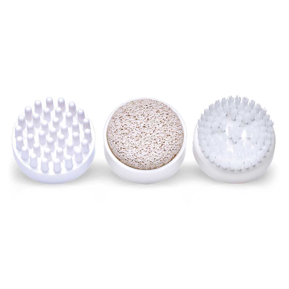 Ecomed Fusssprudelbad, ., Detailaufnahme Massagerollen