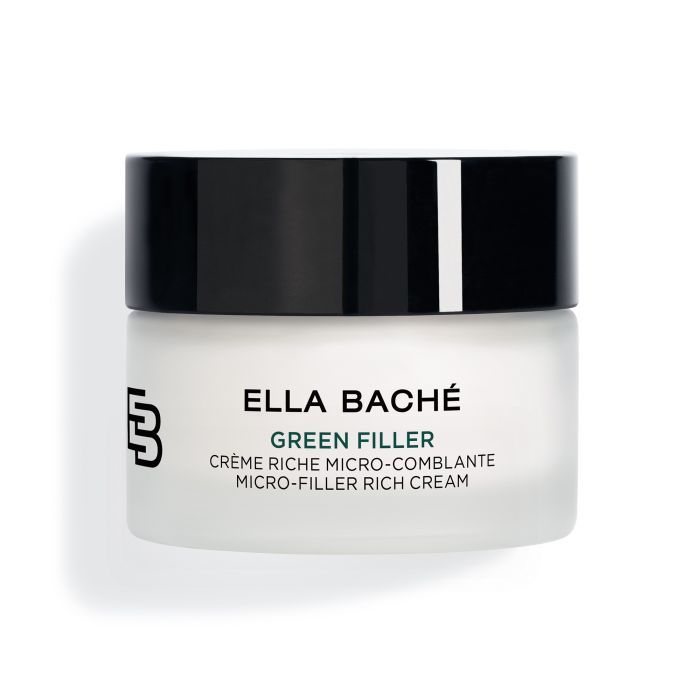 ELLA BACHE GREEN FILLER - Micro-Filler Rich Cream – Reichhaltige Pflege mit Lifting-Effekt, 50ml, Tiegel