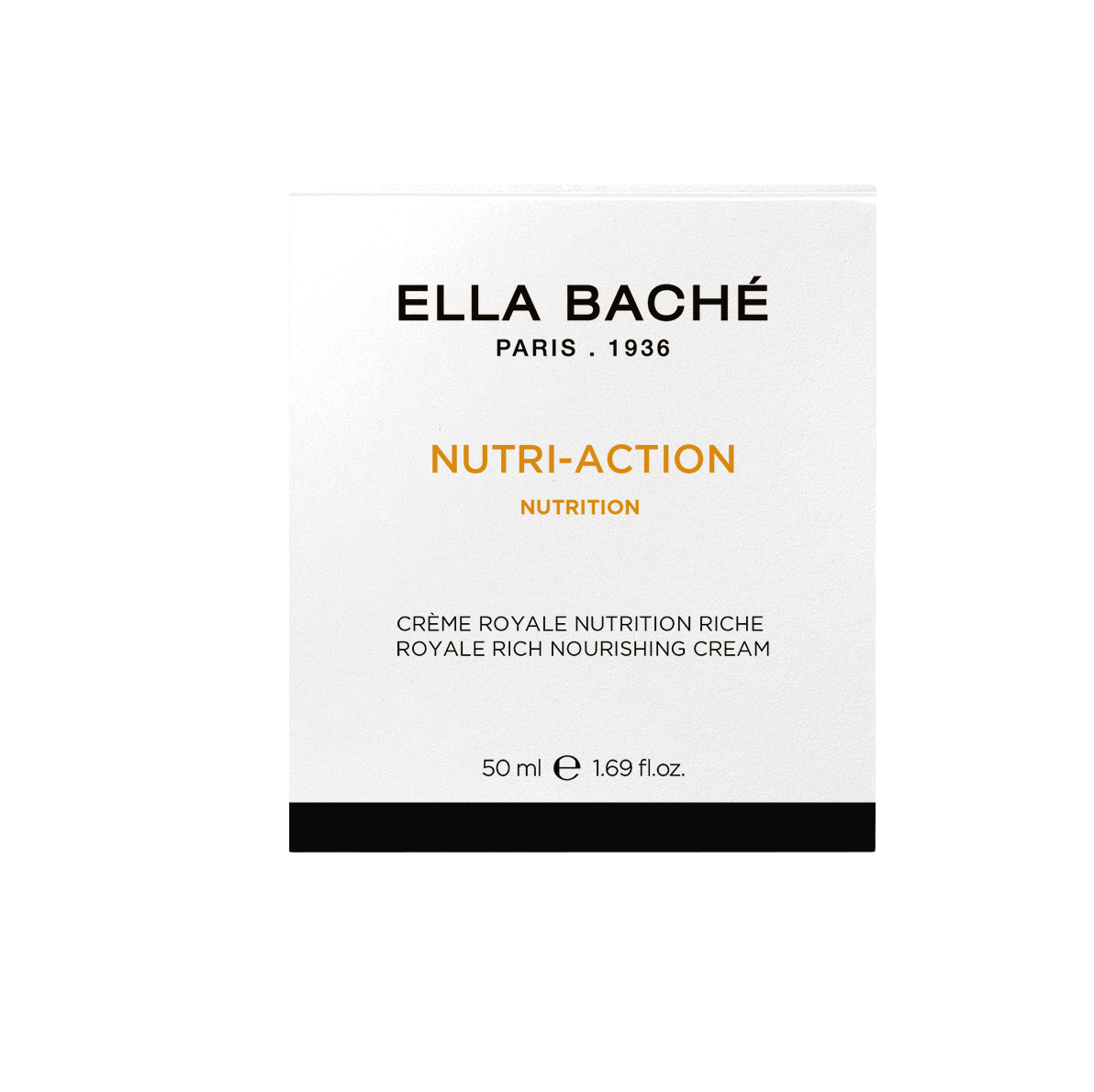 ELLA BACHE Nutri’Action - royale rich nourishing cream – Reichhaltige Aufbaupflege für trockene Haut, 50ml, Umkarton