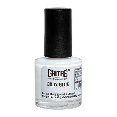GRIMAS Body Glue, 10ml, Pinselflasche geschlossen