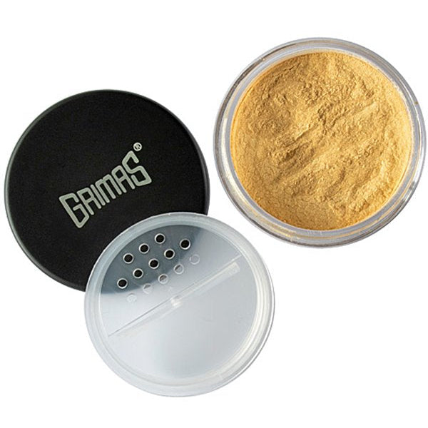 GRIMAS Colour Powder Gold Glanzpuder – Schimmerndes Glanzpuder für goldene Akzente, 6g