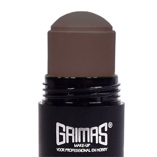 GRIMAS Covercream Stick 1001 – schwarzbraun, 16ml, Detailansicht Farbe