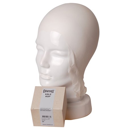 GRIMAS Fertige Glatze, 1stk, auf Büste mit Umkarton