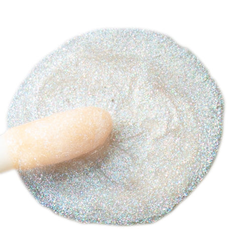 GRIMAS Lip-Gloss Holo Magic, 3ml, Applikator und Produkttextur