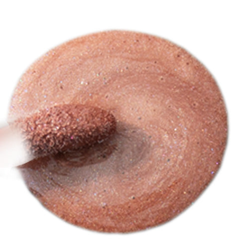 GRIMAS Lip-Gloss Sparkling Peach – Schimmernder Pfirsichglanz, 3ml, Applikator und Glosstextur