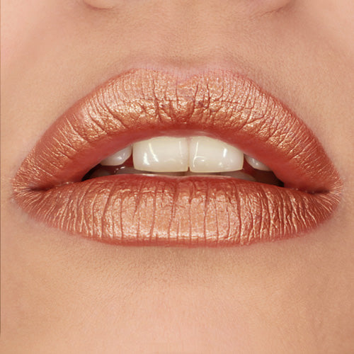 GRIMAS Lipstick PURE pearl caramel 759, 3,5g, Farbe auf Lippen