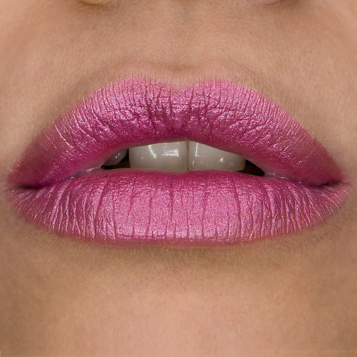 GRIMAS Lipstick PURE pearl pink temptation 762, 3,5g, Farbe auf Lippen