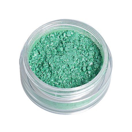 GRIMAS Sparkling Powder gorgeous-green – plastikfreier Glanzpuder, 5ml