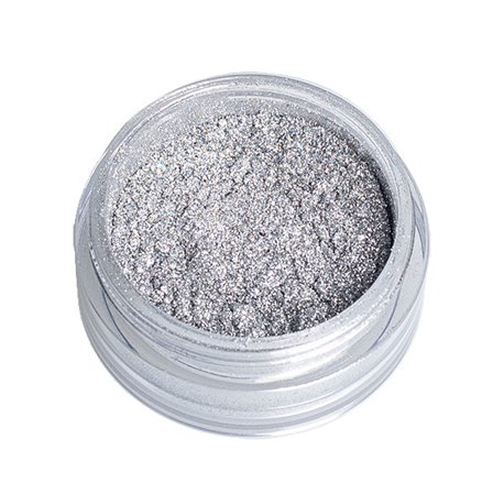 GRIMAS Sparkling Powder silver-moon – plastikfreier Glanzpuder, 5ml