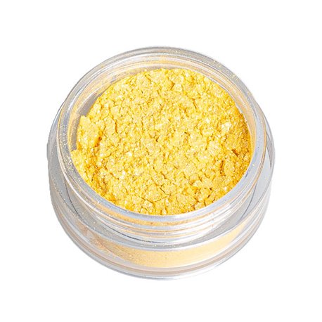 GRIMAS Sparkling Powder sunshine-yellow – plastikfreier Glanzpuder, 5ml